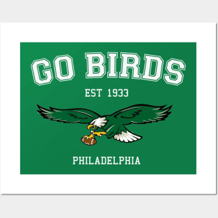 Go Birds Vintage Style Posters and Art